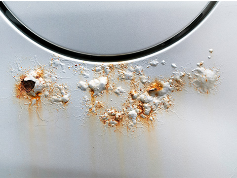 全体的な色あせ・クリア剥げが気になる