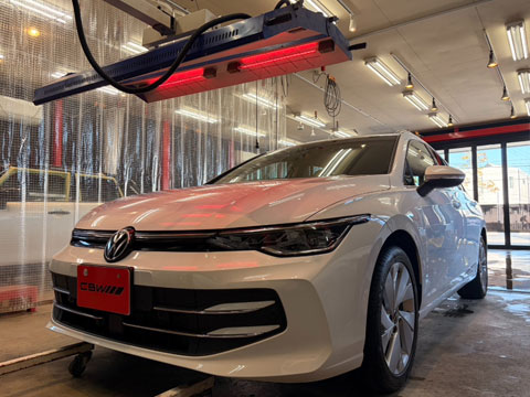 遠赤外線ヒーターによる強制乾燥