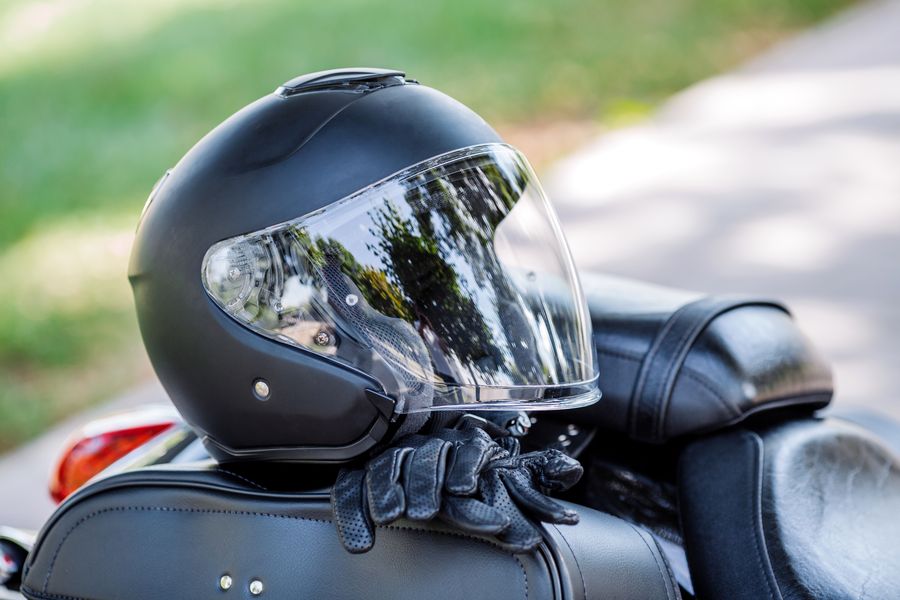バイクのヘルメットの消臭