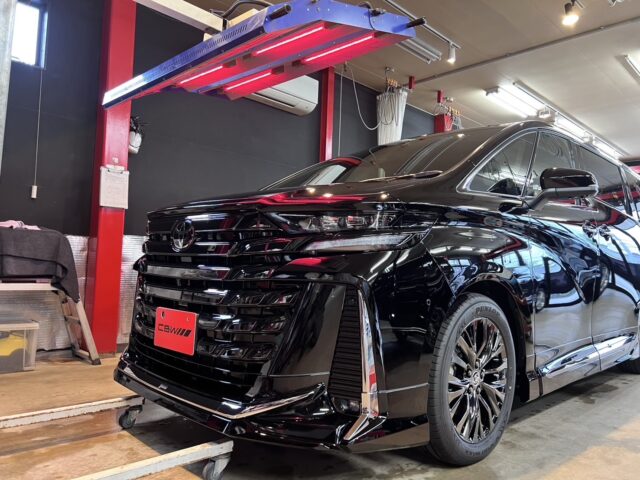 トヨタ ヴェルファイア 赤外線強制硬化