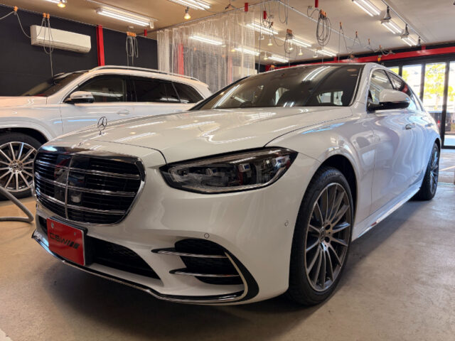 【Mercedes-Benz S-Class】カーフィルム施工のご紹介
