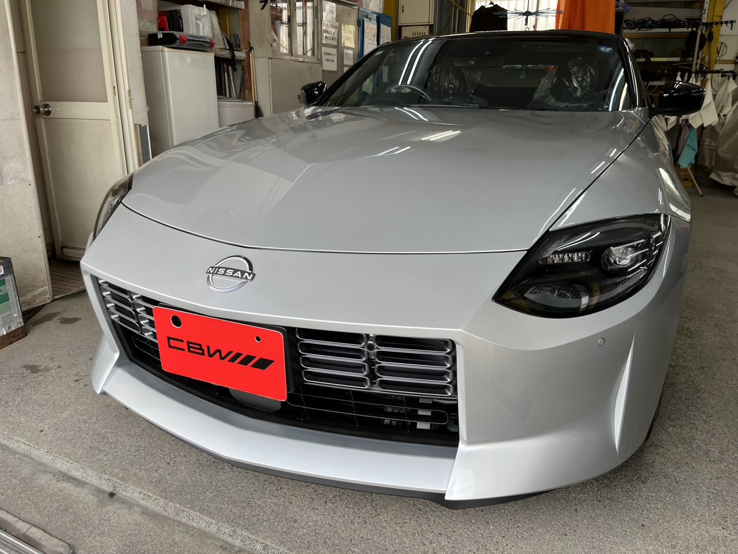 日産・フェアレディＺにGガードガラスコーティング施工