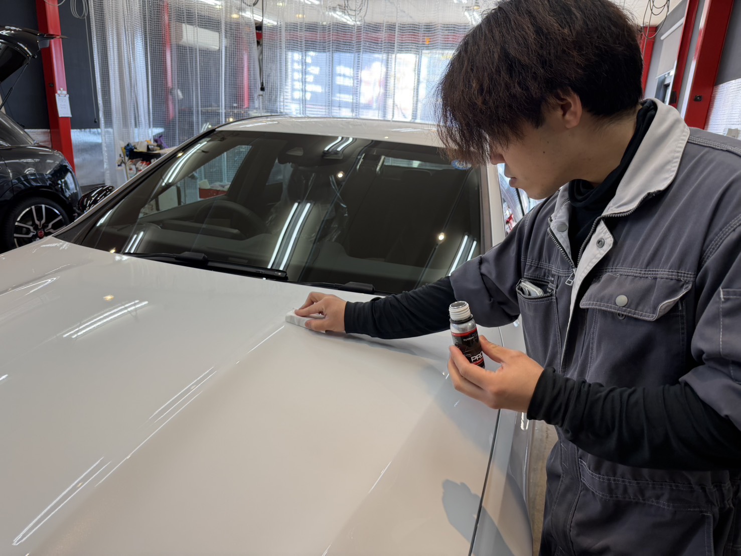 ベンツCクラス　システムXコーティング