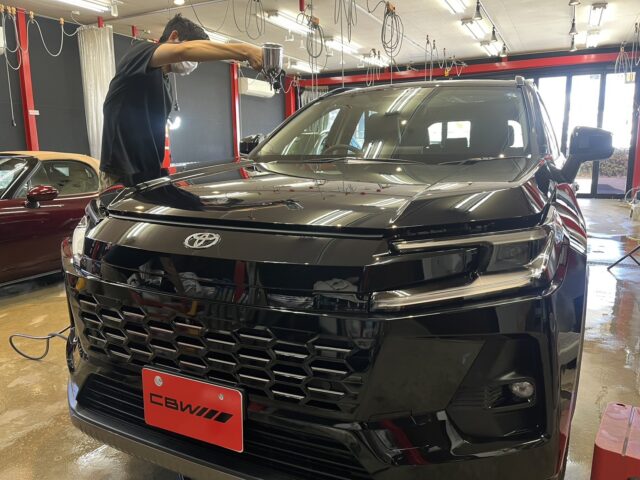 トヨタ・RAV4　Gガードガラスコーティング塗布