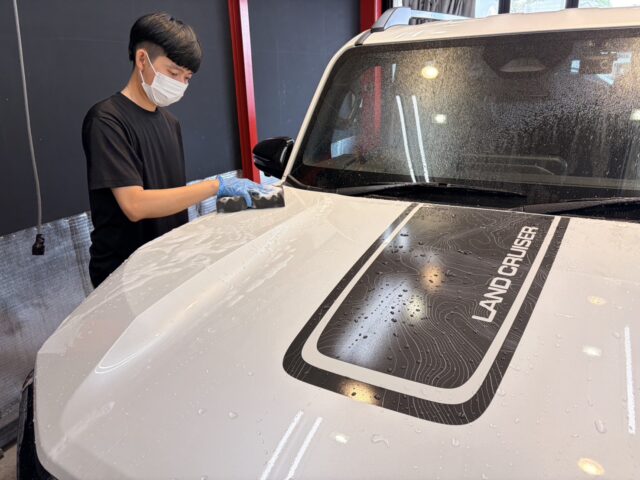 トヨタ　FJクルーザー　洗車